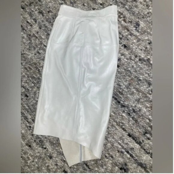 Isabel Marant Lambskin Skirt size 36/6 - Picture 3 of 5